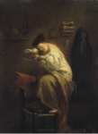 Crespi Giuseppe Maria Lo Spagnolo Woman Looking for Fleas  - Hermitage